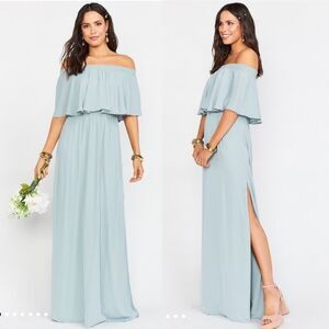 Show Me Your Mumu Hacienda Maci Dress Silver Sage